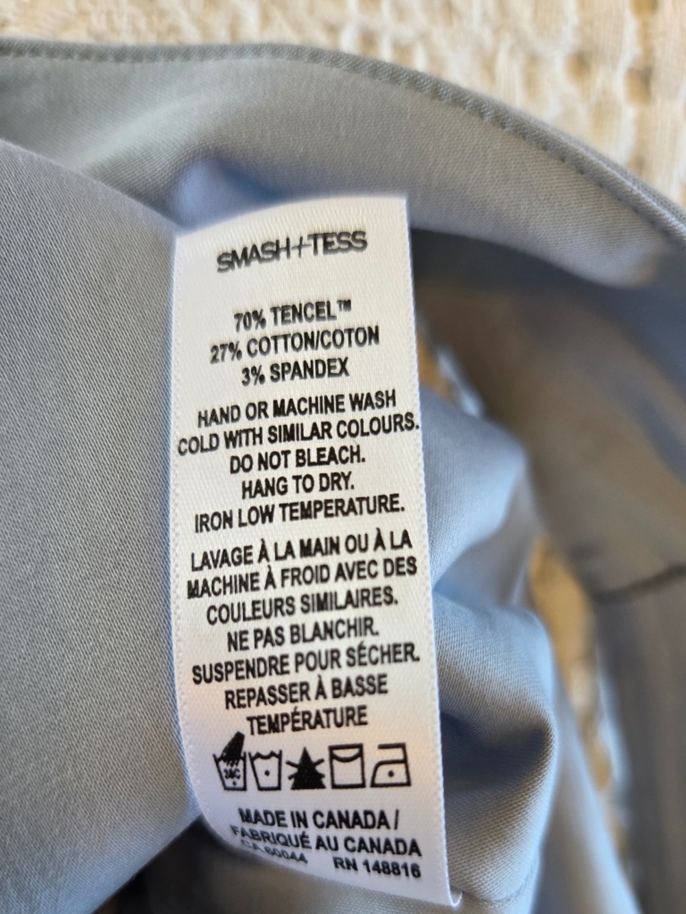 NWT Smash & Tess Maise midi dress M tiered sky blue sleeveless cottage core - Picture 10 of 11